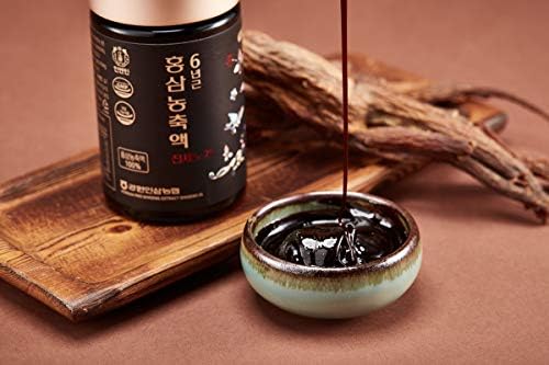 Gangwoninsam] Korean Red Ginseng Extract Ginseno25 240g / 8.46 fl. oz– Contains 100% Pure Korean 6-Year-Old Red Ginseng Root Extract