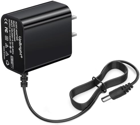 UpBright 9V AC/DC Adapter Compatible with Hyper Tough 7046 HT HT7046 FSI 60-625 2500-Lumen Li-Ion LED Lithium-Ion Rechargeable Battery Work Light