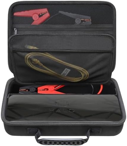 Elonbo Carrying Case for Halo Bolt Ultimate 2.0/3.0 Portable Car Battery Jump Starter/Halo Bolt 55500 mwh/Air 58830/ Air + 55500/58830/ 44400/57720
