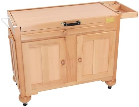 Creative Mark Todd Reifers Signature Artist Workstation - Crafting Table with Storage Cabinet