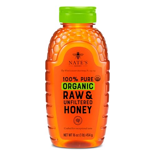 Nate's Organic Honey - 32oz. Squeeze Bottle