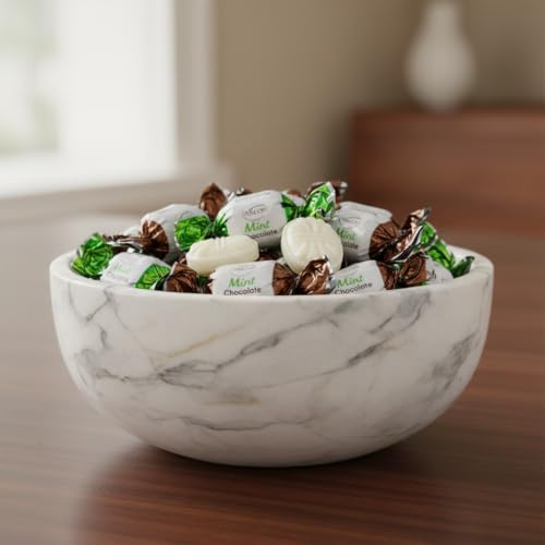 SweetGourmet Premium Chocolate Filled Mints, Arcor Hard Candy, 2 Pound | After-Dinner Treat, ~80 Pieces per Pound, Candy Buffet Ready, Assorted Wrappers, Resealable Bag