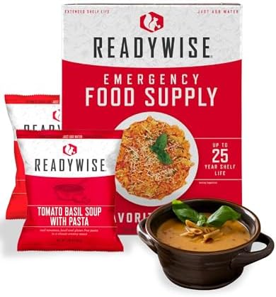 ReadyWise Emergency Food Supply - 18 Servings Favorites Box, Survival Food Kit with Freeze Dried Prepper Food & Dehydrated Meals