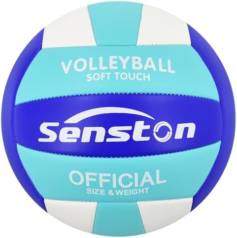 Senston Volleyball Official Size 5 Soft Waterproof for Indoor Outdoor Beach