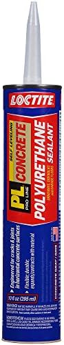 Loctite PL Polyurethane Self-Leveling Concrete Crack Sealant - Grey 10 oz. (12 Tubes per Carton)