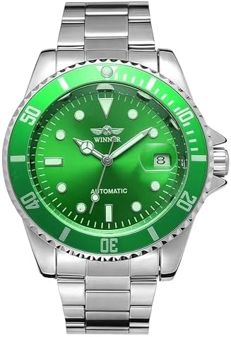 MASTOP Mens Automatic Mechanical Watches Stainless Steel Waterproof Luxury Watch for Men Reloj Automático para Hombre