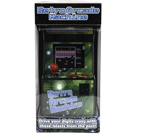 MINI Arcade Machine - 200 Built-in Games, Portable Desktop Gaming Console with Joystick & 2.8" Colour Screen & Sound - Retro Arcade Games for Kids