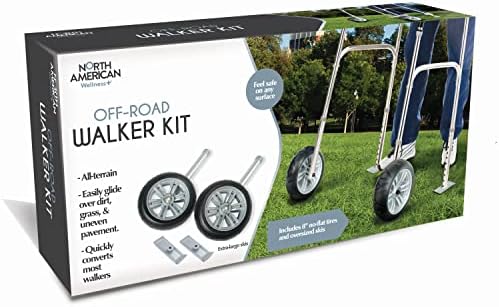 Jobar International Off-Road Large Walker Wheels, One Color, 4 Piece Set, 1 Count