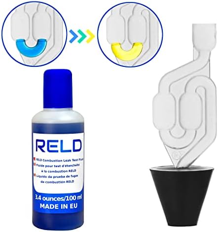 RELD Head Gasket Tester Kit Combustion Leak Detector for 50 Tests