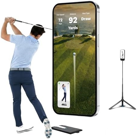 Golf at Home Simulator – AI Swing Analyzer & No Ball Practice Trainer – Real-Time Feedback