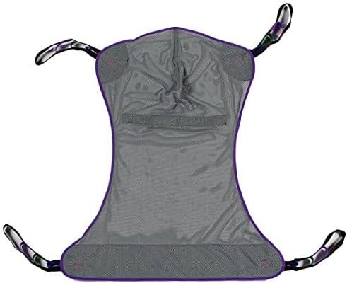 Patient Aid Full Body Mesh Patient Lift Sling for Safe Transfers | 110-200 lb Capacity | Breathable Mesh Fabric | Full Body Support | Hoyer Safe Lifting for Elderly & Bariatric
