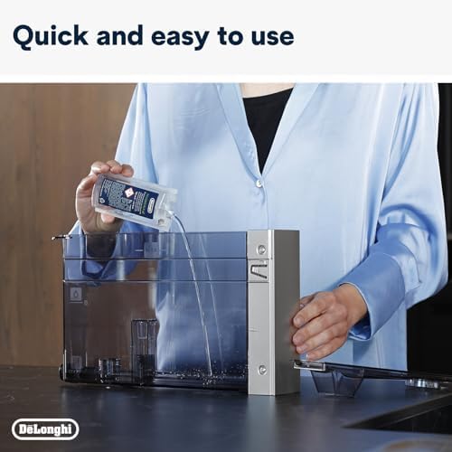De'Longhi EcoDecalk Universal Descaler, for Coffee Machines 16.90 oz | Safe Formula, Universally Compatible, 15 Month Supply, Easy to Use