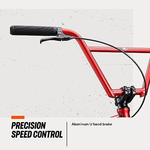 Mongoose Legion Freestyle BMX Bike for Advanced-Level or Professional Riders, Adult Men Women, 4130 Chromoly Frame