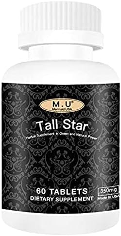 Tall Star - Best Height Support Star- Magic Growth Development Bone Capsules Maximizer for Teens Kids Adults Health Pills Gummies Support