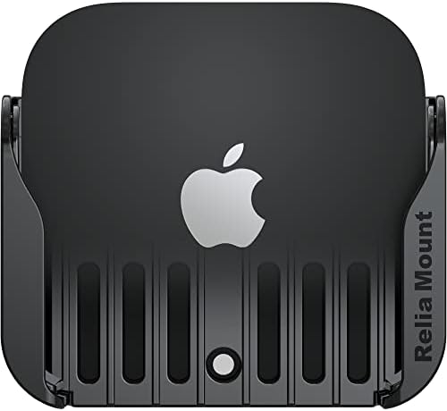 Premium Mount for Apple TV - Compatible with Every Apple TV | Designed in USA – Reliable and Easy Apple TV Installation – Special Features: Includes Heat Management and Strong TV Adhesive