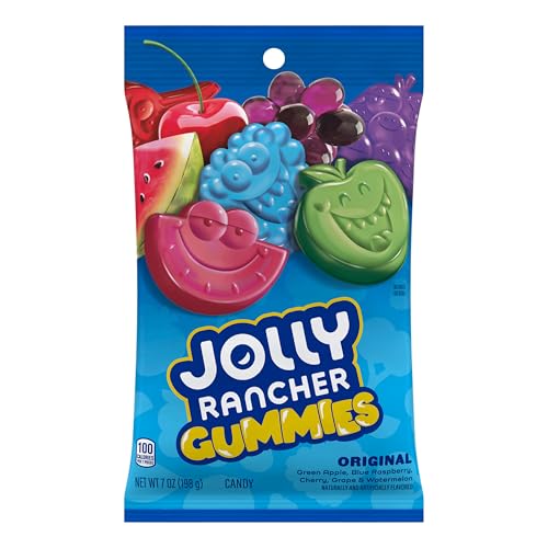 JOLLY RANCHER Gummies Original Fruit Flavored Gummy Candy Box, 3.5 oz