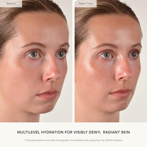 U Beauty The SUPER Hydrator - Mega-Dose Skin Hydrator and Hyaluronic Acid Moisturizing Cream with Peptides and Grapeseed Oil for Supple, Smooth