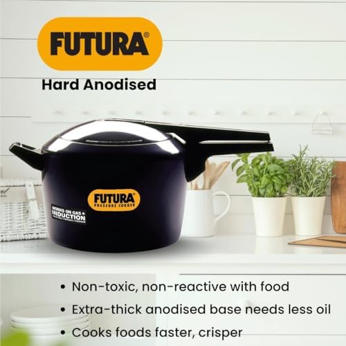 FUTURA PRESSURE COOKER, 2 Liter, GRAY