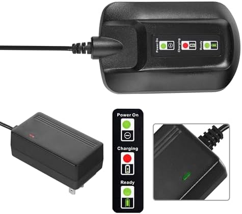 Replacement 20V Battery and Charger Starter Kit, WA3525 Lithium Battery and Charger WA3732 Compatible with Worx 20-Volt Cordless Power Tools