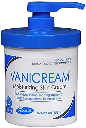 Vanicream Skin Cream With Pump Dispenser 16 oz (Pack of 10)