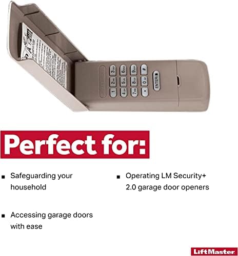 LiftMaster 877LM Wireless Keypad (ONLY for Openers with Yellow Learn Button)