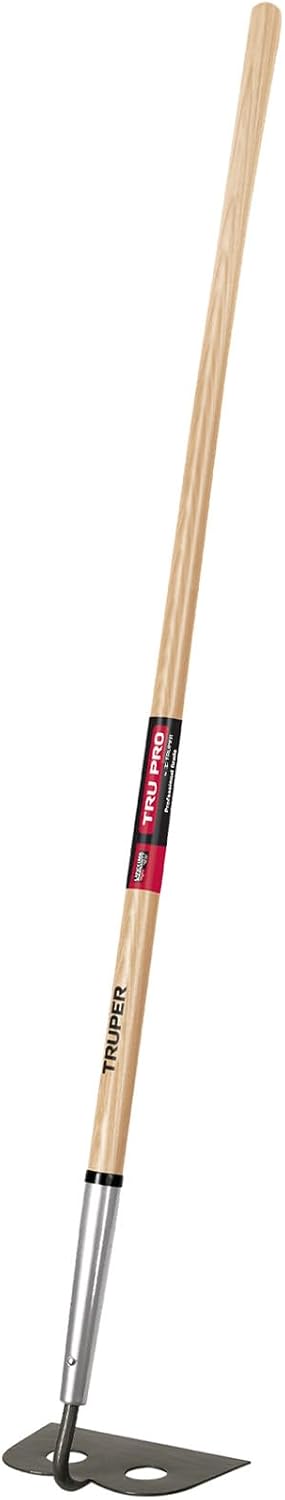 Truper Green Built Welded Garden Hoe, 6-Inch Head, 48-Inch Wood Handle (Model ATJ-PE / 30003)