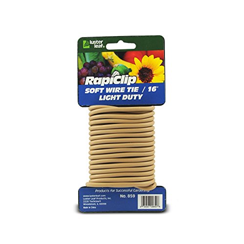 Luster Leaf 859 Soft Twist Tie, Brown