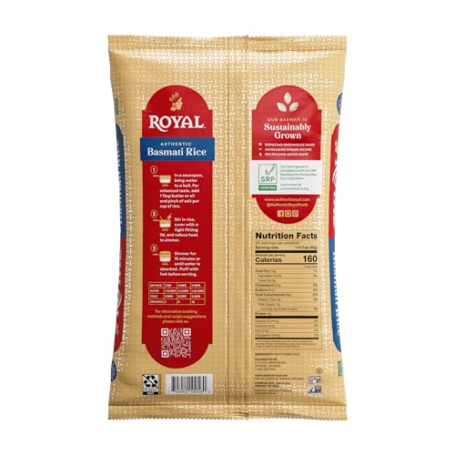 Royal Authentic Long Grain White Basmati Rice - (2 Pack) 2 lb