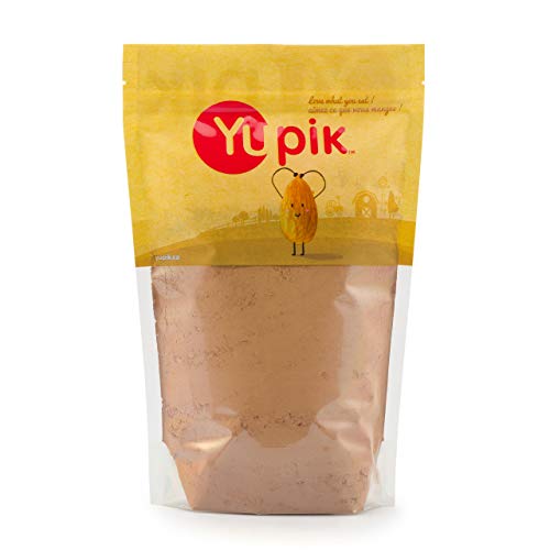 Yupik Natural Cocoa Powder, Unsweetened, 2.2 lb (35.2 oz), Gluten-Free, GMO-Free, Kosher, Vegan, Dairy-Free, No Sugar Added, No Additives, Excellent Source of Fiber & Iron, Ideal for Baking & Topping