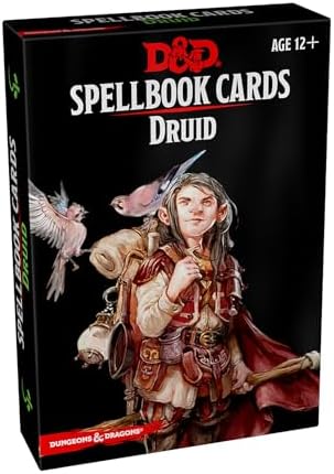 Spellbook Cards: Druid (Dungeons & Dragons)