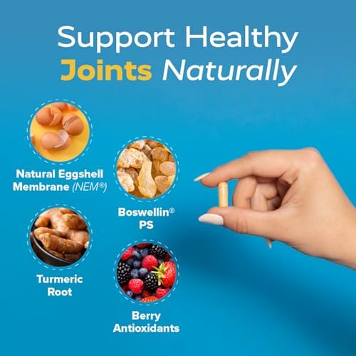 Redd Remedies, Joint Health Advanced, Helps Strengthen Connective Tissue and Cartilage, Fast-Acting Comfort with Boswellia Serrata and Turmeric, 60 Vegetarian Capsules