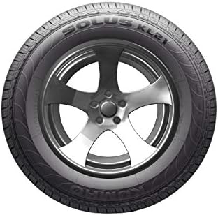 Kumho Eco Solus KL21 Radial Tire - 265/60R18 110H | Truck/SUV Touring All Season Traction 110H Rated Standard Load Radial Construction Black