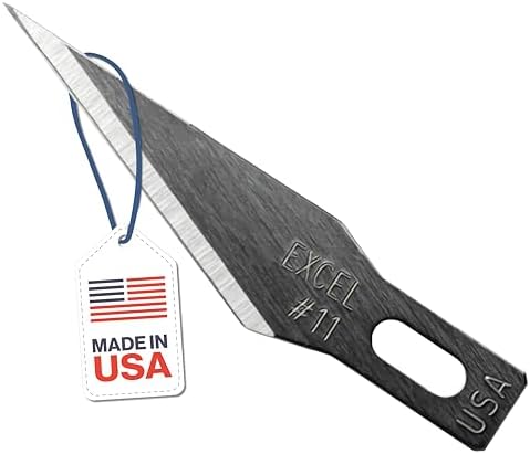 Excel Blades #11 15-Pack Craft Knife Replacement Blades With Dispenser