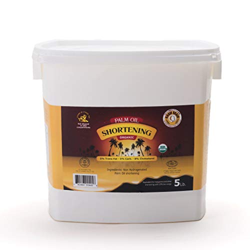 Grain Brain Organic Palm Shortening (24 oz) Pure and Natural, Sustainable Certified,Non-Hydrogenated