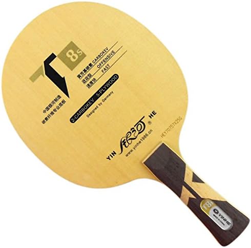 Galaxy T8s with T-8 Upgrade Long FL Table Tennis Blade