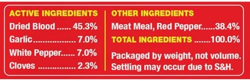 Rabbit Scram All Natural Granular Repellent - All-Natural, Animal, People and Pet Safe Granule (2.5 lb Shaker)