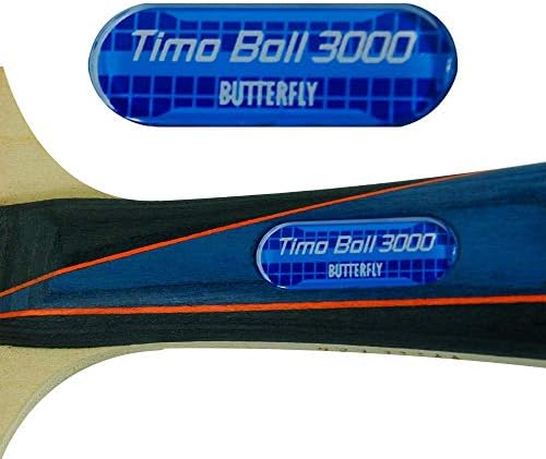 Butterfly Timo Boll Shakehand Ping Pong Paddle - Good Speed And Spin With Superb Control - Japan Series - Recommended For Beginning Level Players - International Table Tennis Federation Approved
