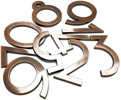 20 Pack Mailbox Numbers 0-9, 2.76 Inch High, Door Address Numbers Stickers for Apartment, House, Room, Office, Cars, Trucks