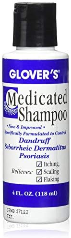 Glovers Medicated Shampoo 4 oz (Pack of 2)