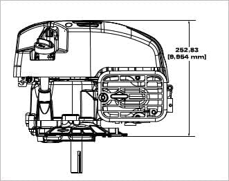 Briggs and Stratton 725EXi Series Single Cylinder Air-Cooled 4-Cycle Gas Engine
