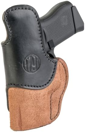 1791 Gunleather Rigid IWB Holster Fits Glock 43X, 43, FN Reflex, P365 | Right-handed holster also fits Glock 42, Kimber Ultra Carry, Bersa Thunder 380, Ruger LC9/SR22 & Walther P22, 1911 3" Colt