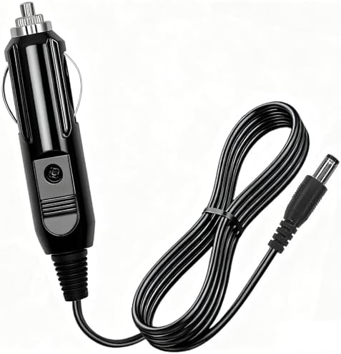 Car DC Adapter for Halo Bolt Air+ 1750 Portable CAR Jump Starter HBA+59940 | For HALO Bolt Air+ 1750 Portable CAR Jump Starter HBA+59940 HBA 59940