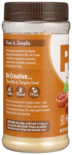 Bell Plantation, PB2, Powdered Peanut Butter, 6.5 oz (184 g)