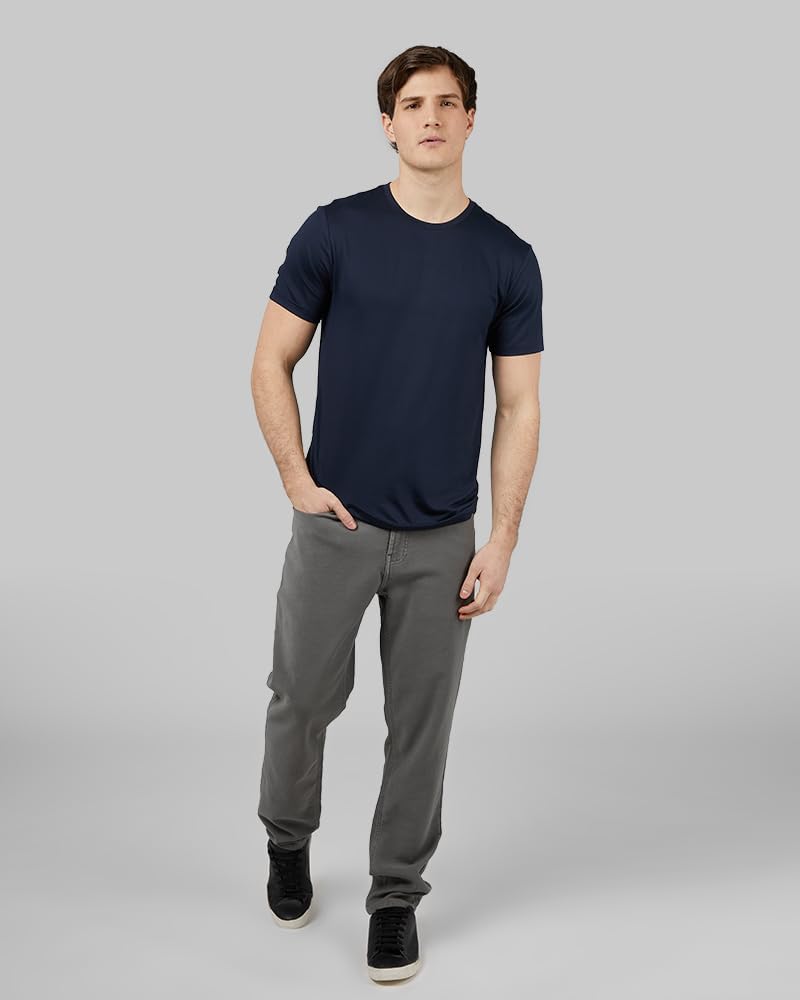 32 Degrees Men's Cool Classic Crewneck T-Shirt, Anti-Odor, Quick Drying, 4-Way Stretch