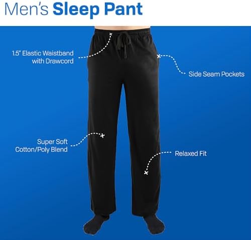 Mens Black Godzilla Classic Monster Movie Lounge Pants