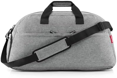 reisenthel Overnighter Canvas Travel Tote, 60 cm, Twist Silver, One size, Sport
