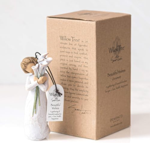 Willow Tree Abundance Hanging Ornament, Sculpted Hand-Painted Figure | Cast from a Susan Lordi Original Carving, Meaningful Gift for Any Occasion, Ready to Hang, Collectible Resin Keepsake