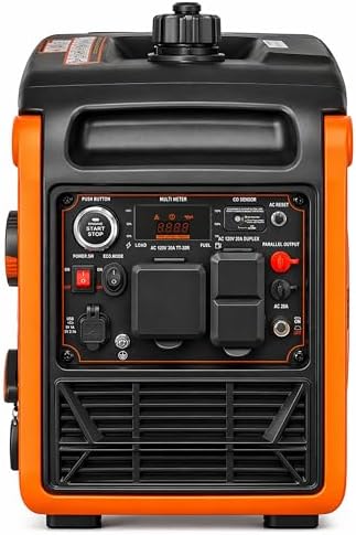 LIFAN 6900W Inverter Generator for Home Backup, 120/240V, Remote Start | 5500W Rated Gas Power, Pure Sine Wave, CO-Minder, RV Ready, Up to 14H at 25% Load