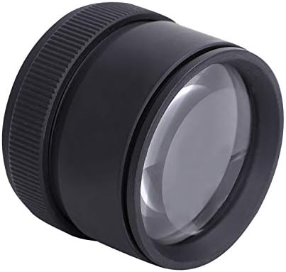 Mini 20X Folding Pocket Magnifier with Metal Case - Portable Reading Magnifying Glass for Inspection, Jewelry, Coins, Hobby, Travel