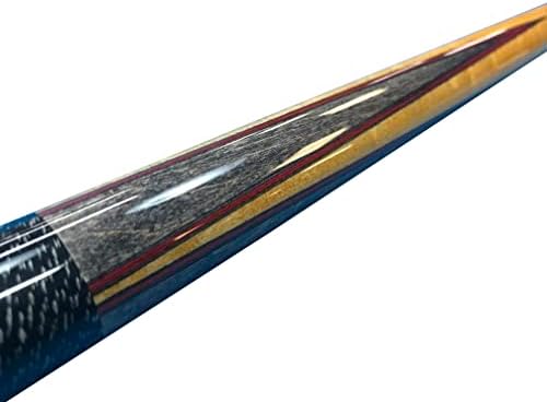 Meucci SB3-R Handcrafted Billiards Pool Cue Stick w/PRO Shaft - Red + Hard CASE